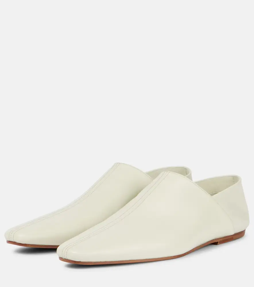 Dries Van Noten Leather slip-on shoes | Thumbnail 3