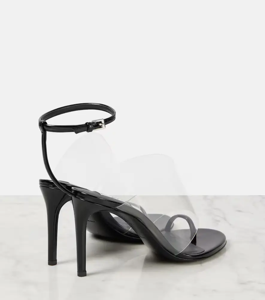 Alaïa Alaïa Plexi 90 leather & PU sandals | Thumbnail 4 Alaïa Alaïa Plexi 90 leather & PU sandals | Thumbnail 4