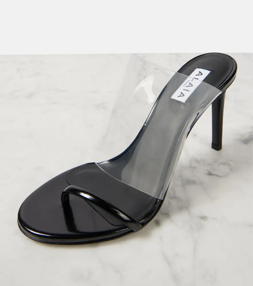 Alaïa Alaïa Plexi 90 leather & PU sandals | Thumbnail 5 Alaïa Alaïa Plexi 90 leather & PU sandals | Thumbnail 5