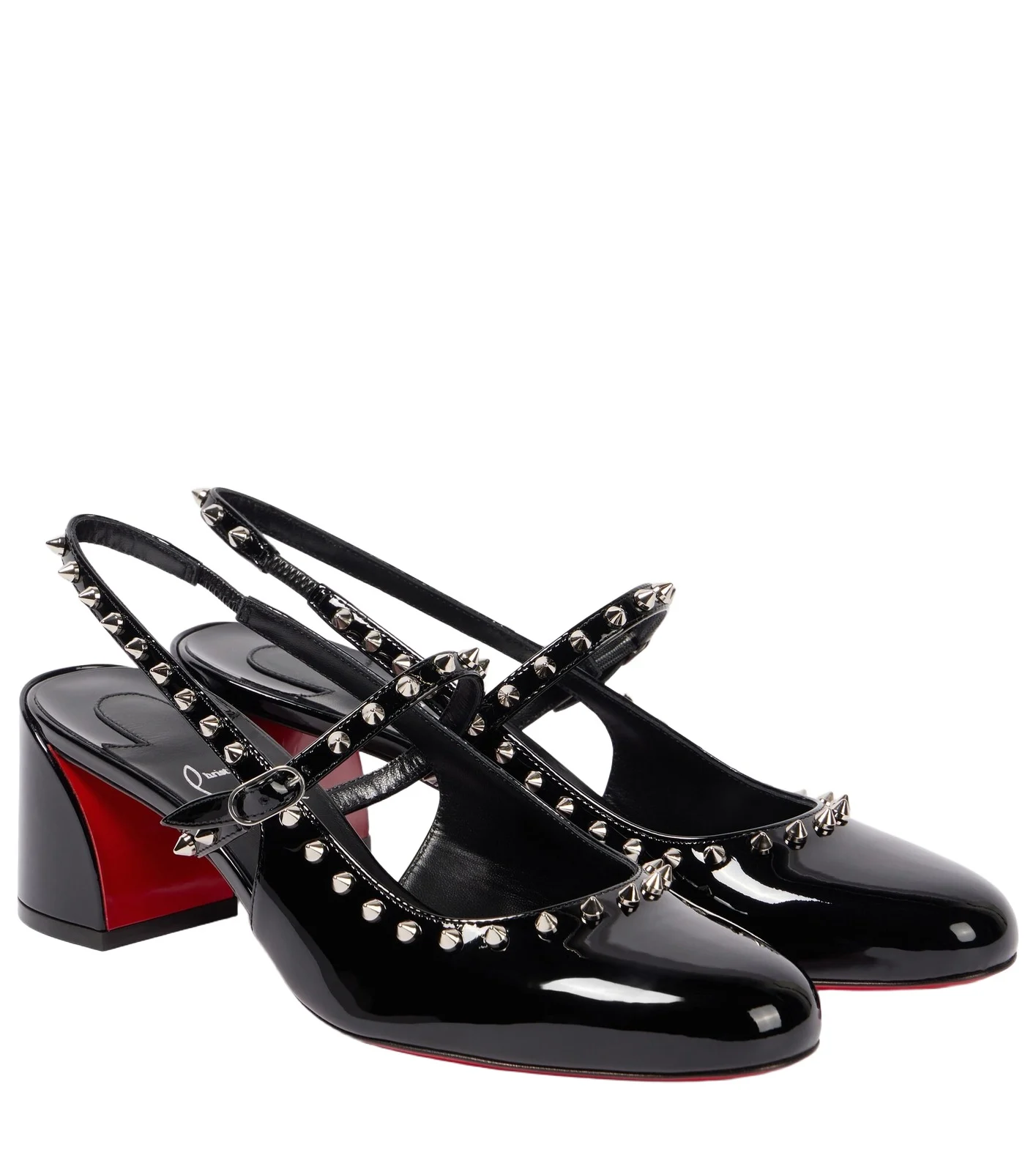 Janispikes 55 patent leather Mary Jane pumps Janispikes 55 patent leather Mary Jane pumps