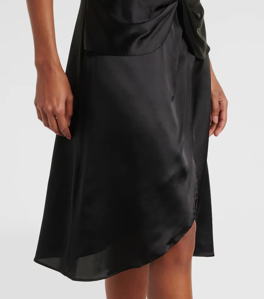 Nina Ricci Gathered halterneck satin minidress | Thumbnail 5