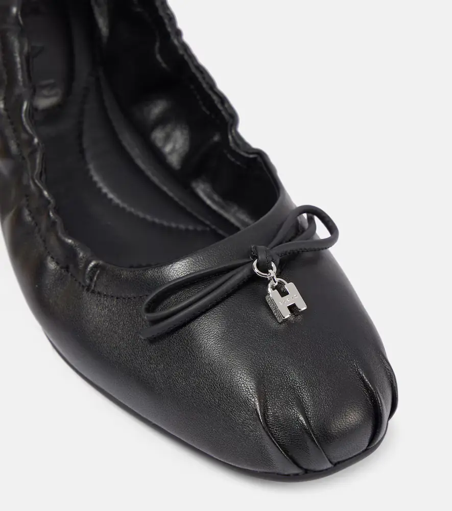 Hogan H684 bow-detail leather ballet flats | Thumbnail 4 Hogan H684 bow-detail leather ballet flats | Thumbnail 4