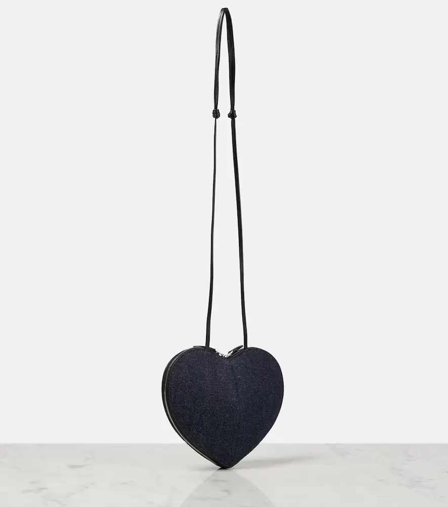 Alaïa Alaïa Le Caur denim shoulder bag | Thumbnail 3