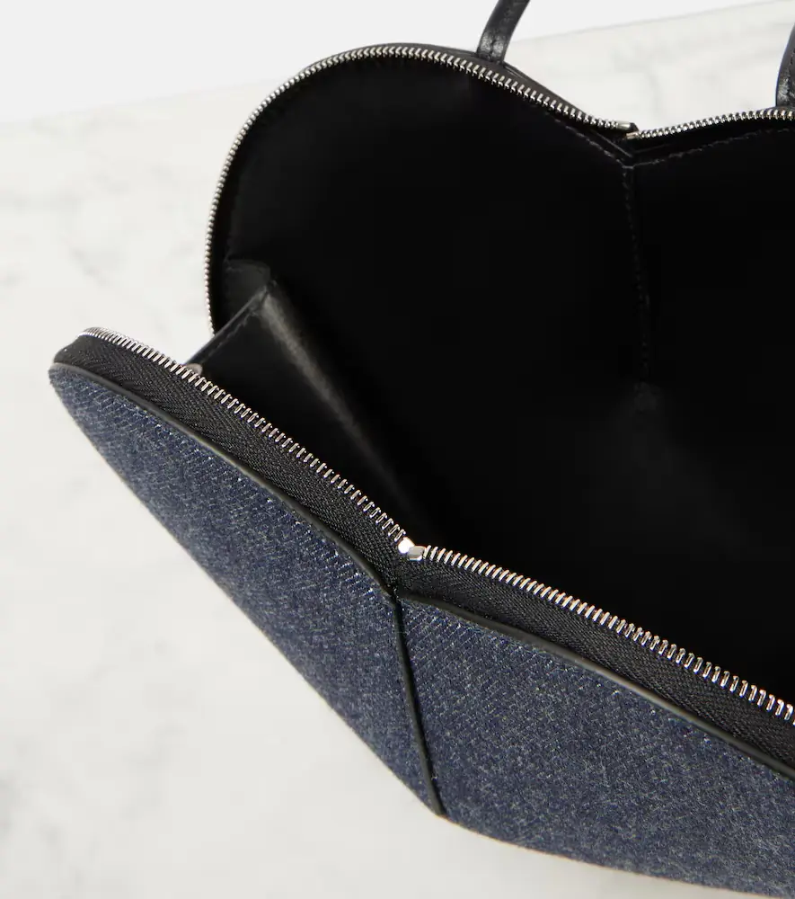 Alaïa Alaïa Le Caur denim shoulder bag | Thumbnail 4