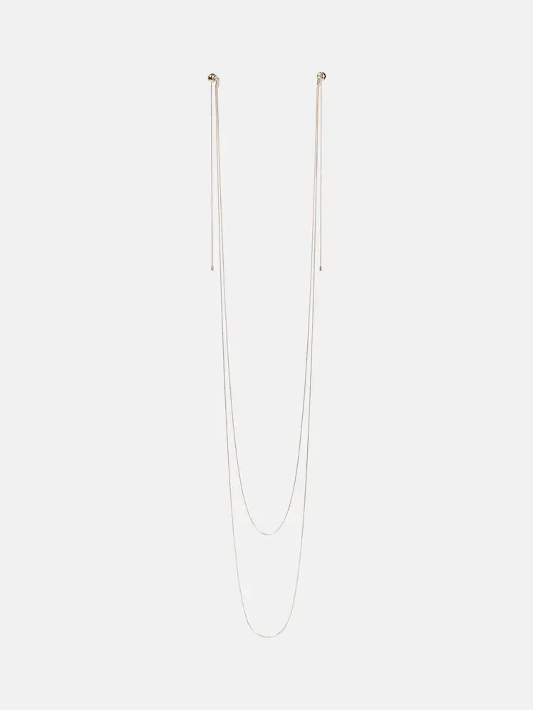Alaïa Chain necklace earrings