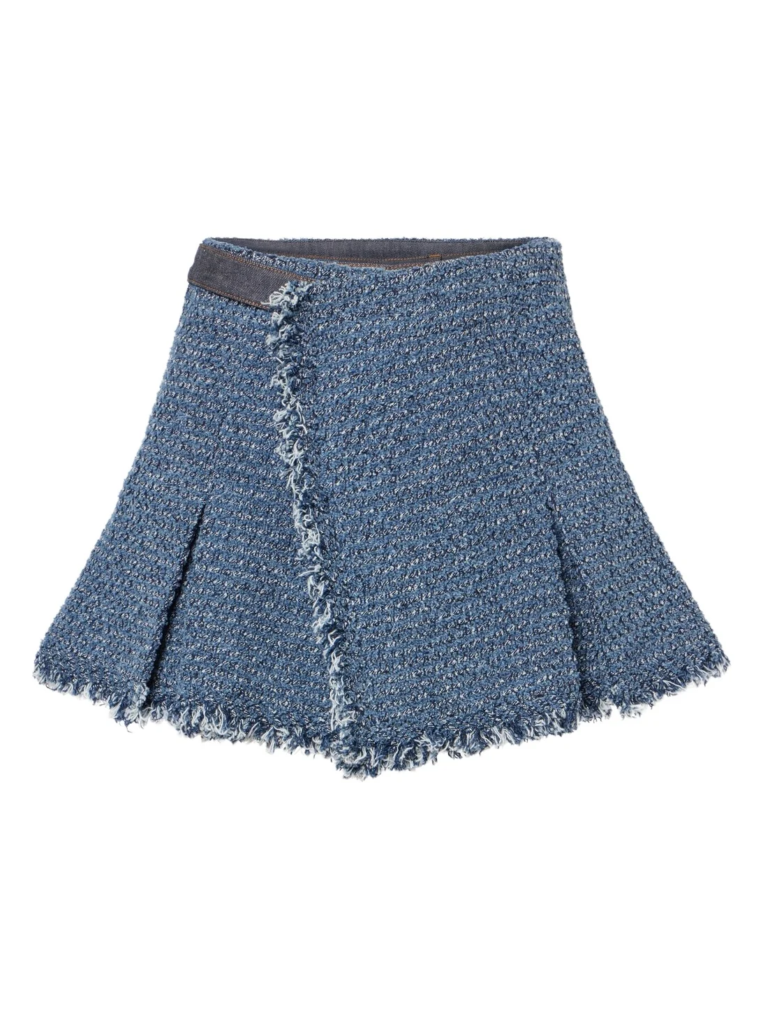 Sacai Punching denim shorts