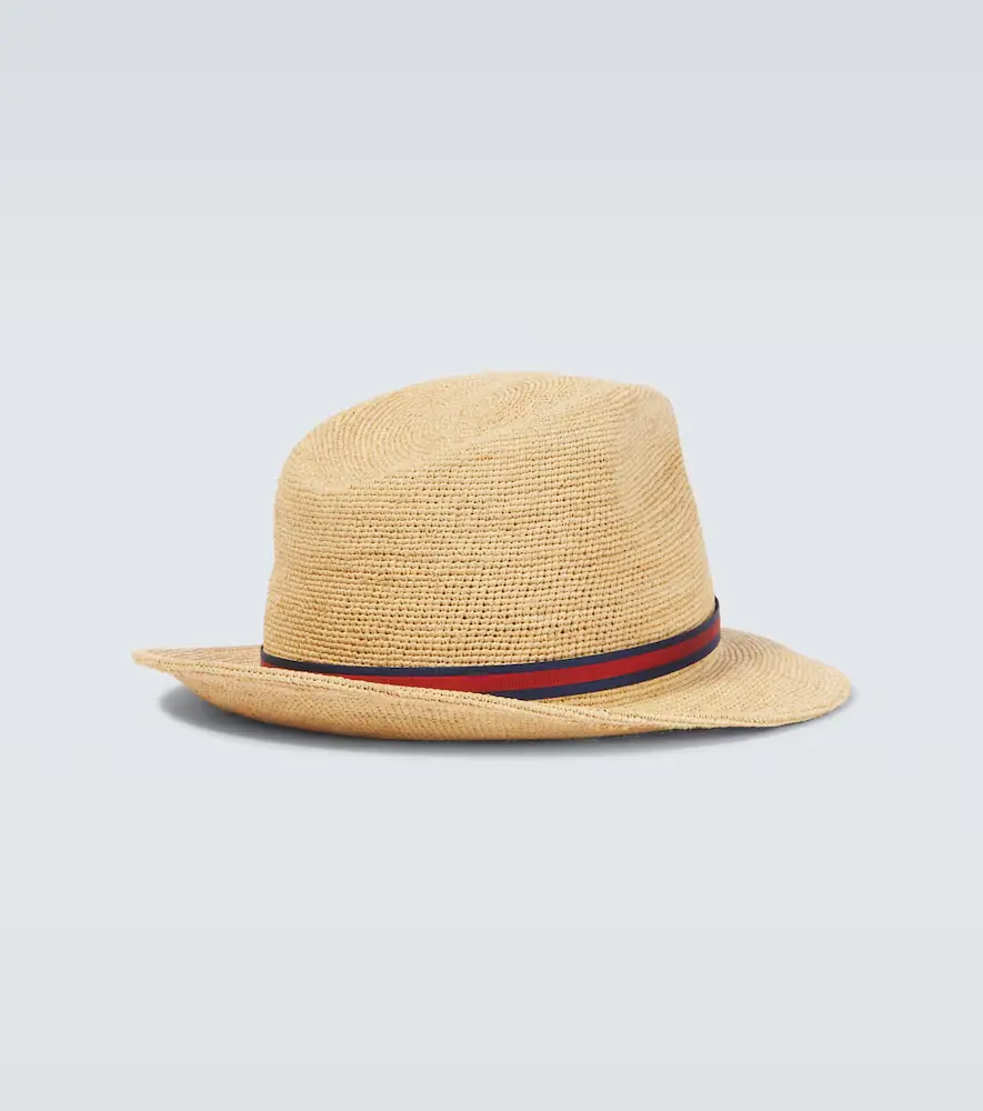 BORSALINO Argentina crochet straw Panama hat | Thumbnail 2