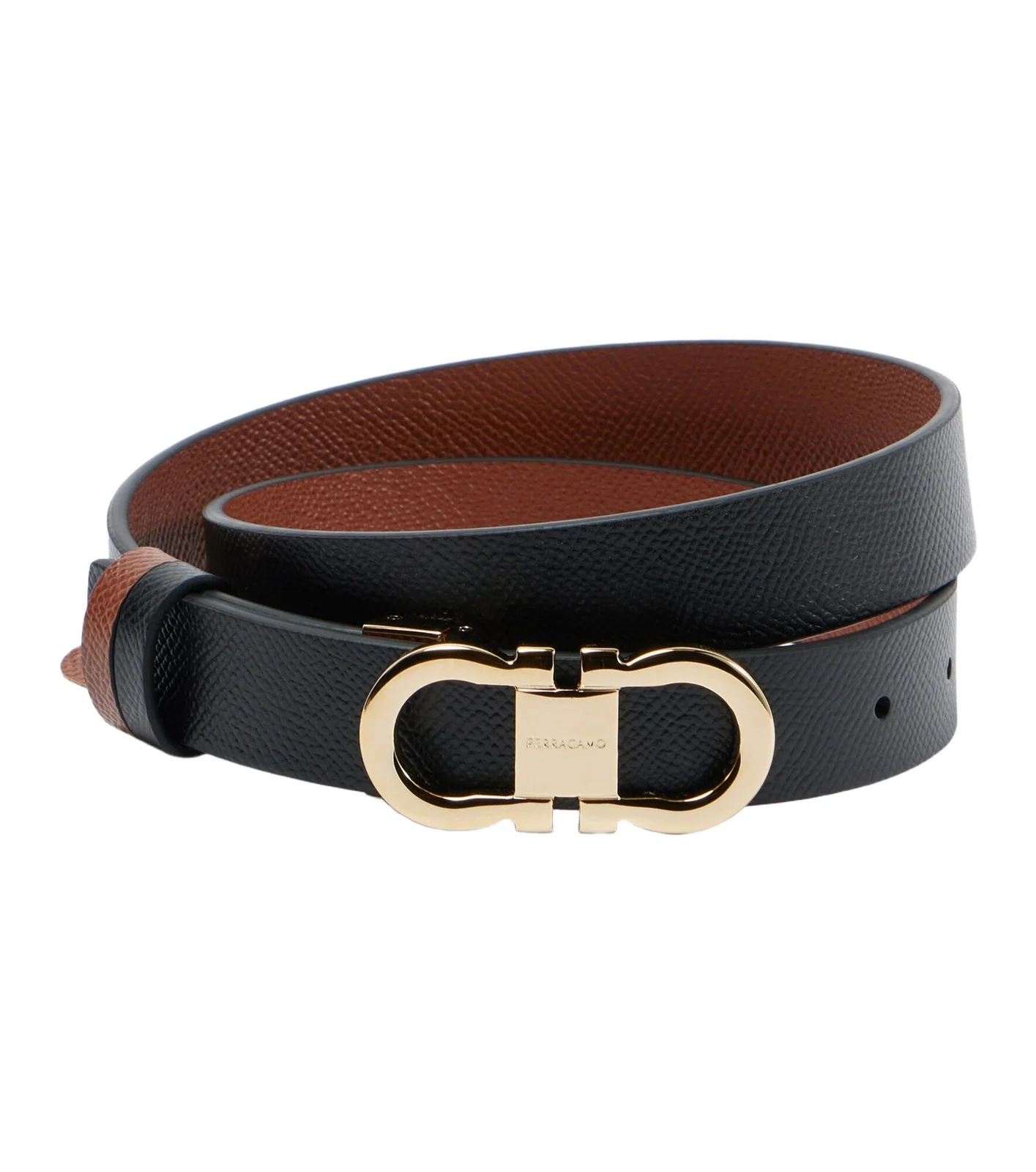 Gancini reversible leather belt Gancini reversible leather belt