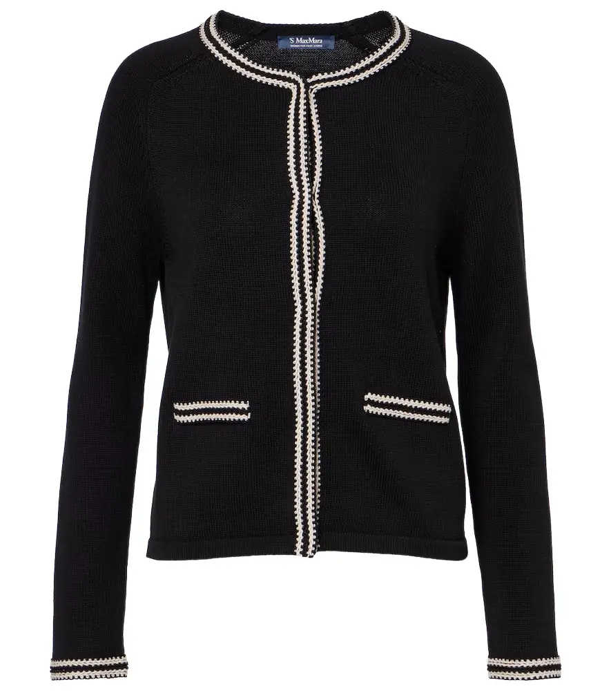 'S Max Mara 'S Max Mara Zenobia cotton cardigan | Image 1 'S Max Mara 'S Max Mara Zenobia cotton cardigan | Image 1