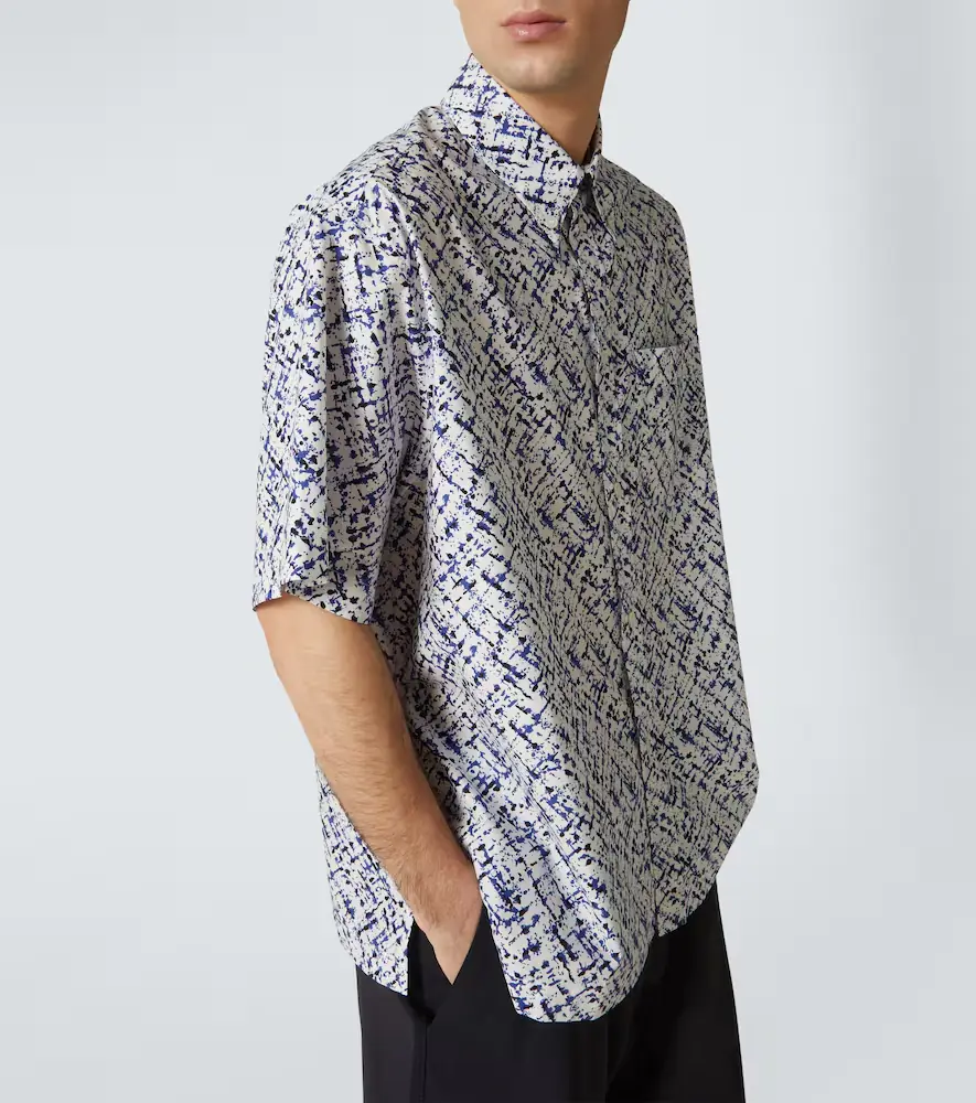 Plan C Printed cotton shirt | Thumbnail 2 Plan C Printed cotton shirt | Thumbnail 2