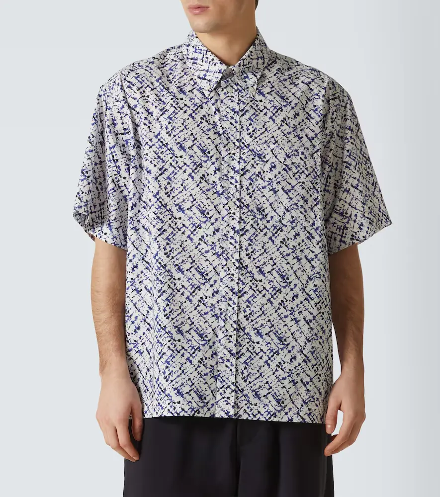 Plan C Printed cotton shirt | Thumbnail 3 Plan C Printed cotton shirt | Thumbnail 3