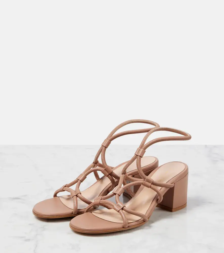 Gianvito Rossi Cage 60 leather sandals | Thumbnail 2
