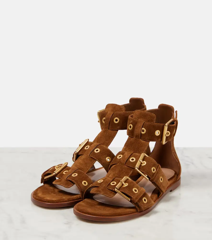 Gianvito Rossi Suede sandals | Thumbnail 3