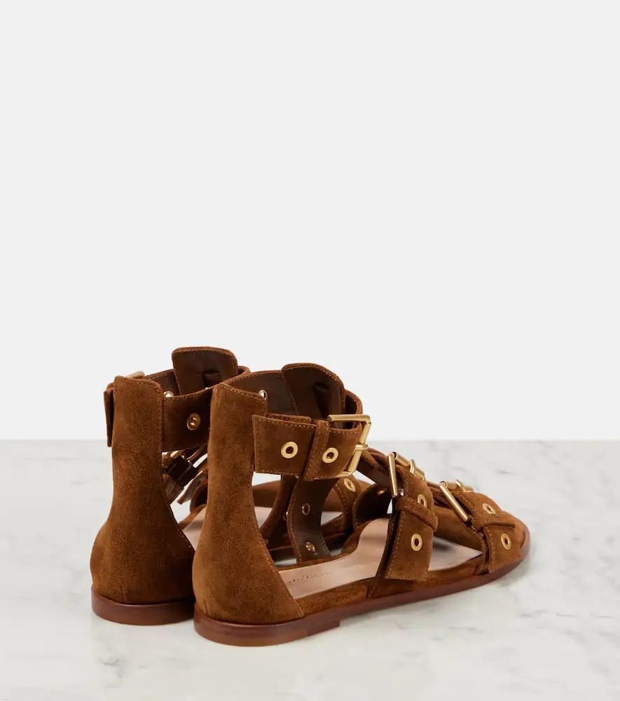 Gianvito Rossi Suede sandals | Thumbnail 4
