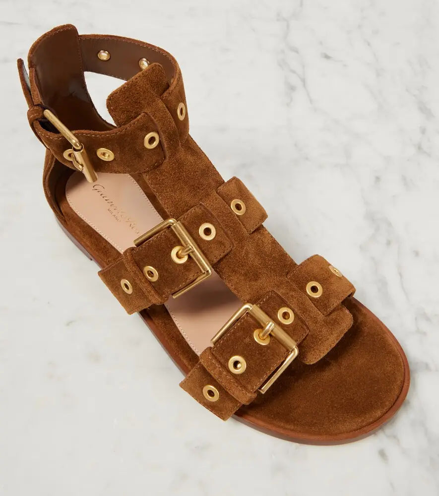 Gianvito Rossi Suede sandals | Thumbnail 5