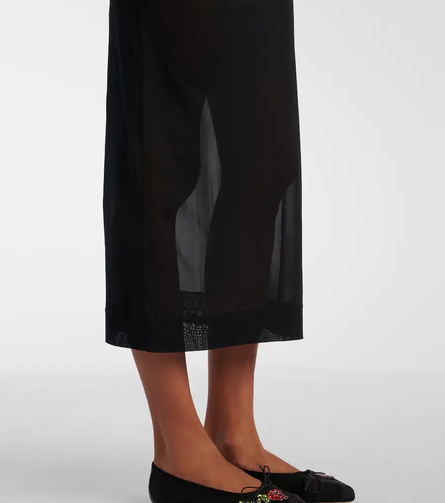 Simone Rocha Crystal-embellished sheer cocktail dress | Thumbnail 2 Simone Rocha Crystal-embellished sheer cocktail dress | Thumbnail 2