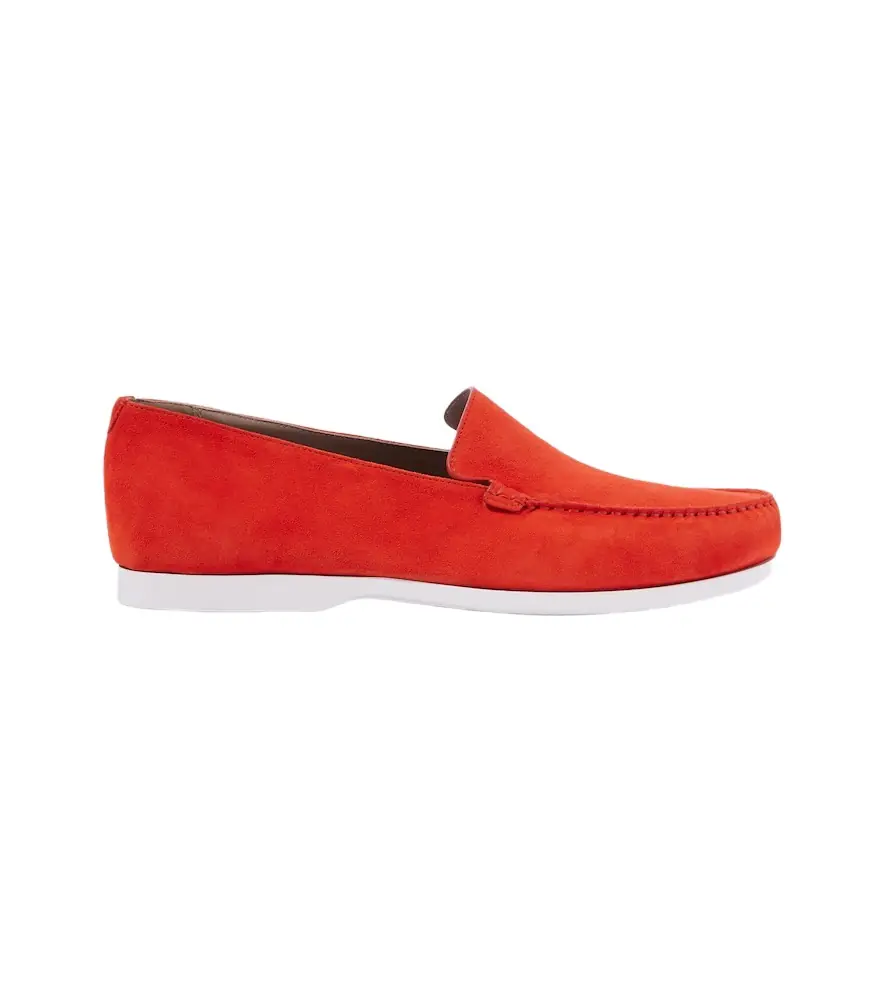 Manolo Blahnik Monaco suede loafers