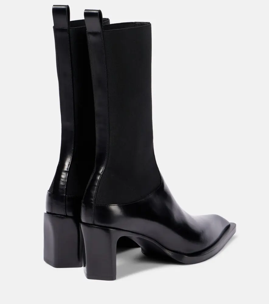 Jil Sander Leather ankle boots | Thumbnail 3