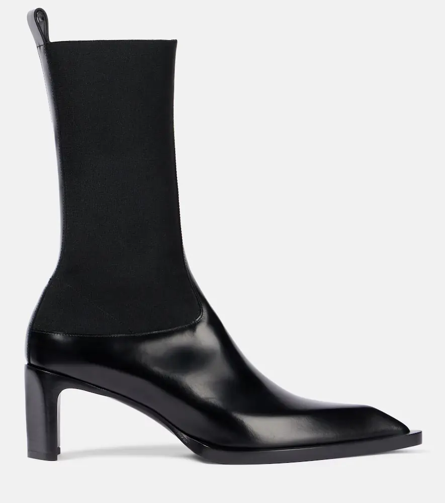 Jil Sander Leather ankle boots | Thumbnail 5