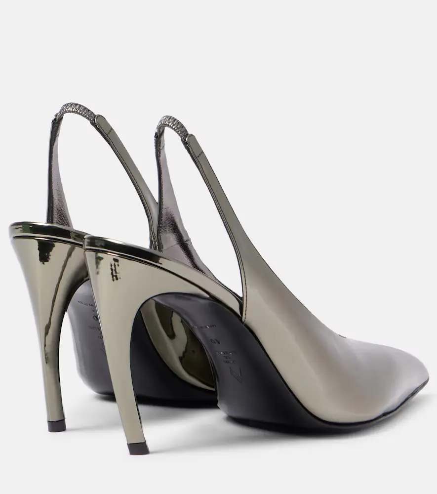 The Attico Viper 95 PU slingback pumps | Thumbnail 2 The Attico Viper 95 PU slingback pumps | Thumbnail 2