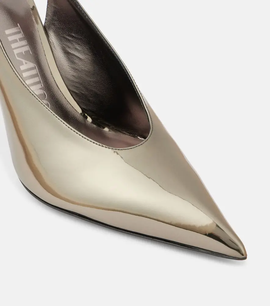 The Attico Viper 95 PU slingback pumps | Thumbnail 4 The Attico Viper 95 PU slingback pumps | Thumbnail 4
