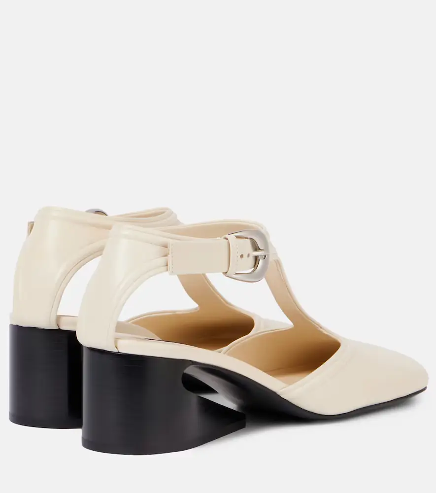 Jil Sander Leather Mary Jane pumps | Thumbnail 2