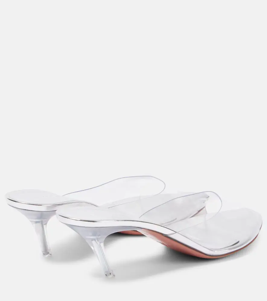 Amina Muaddi Alexa Glass 60 PVC mules | Thumbnail 4 Amina Muaddi Alexa Glass 60 PVC mules | Thumbnail 4