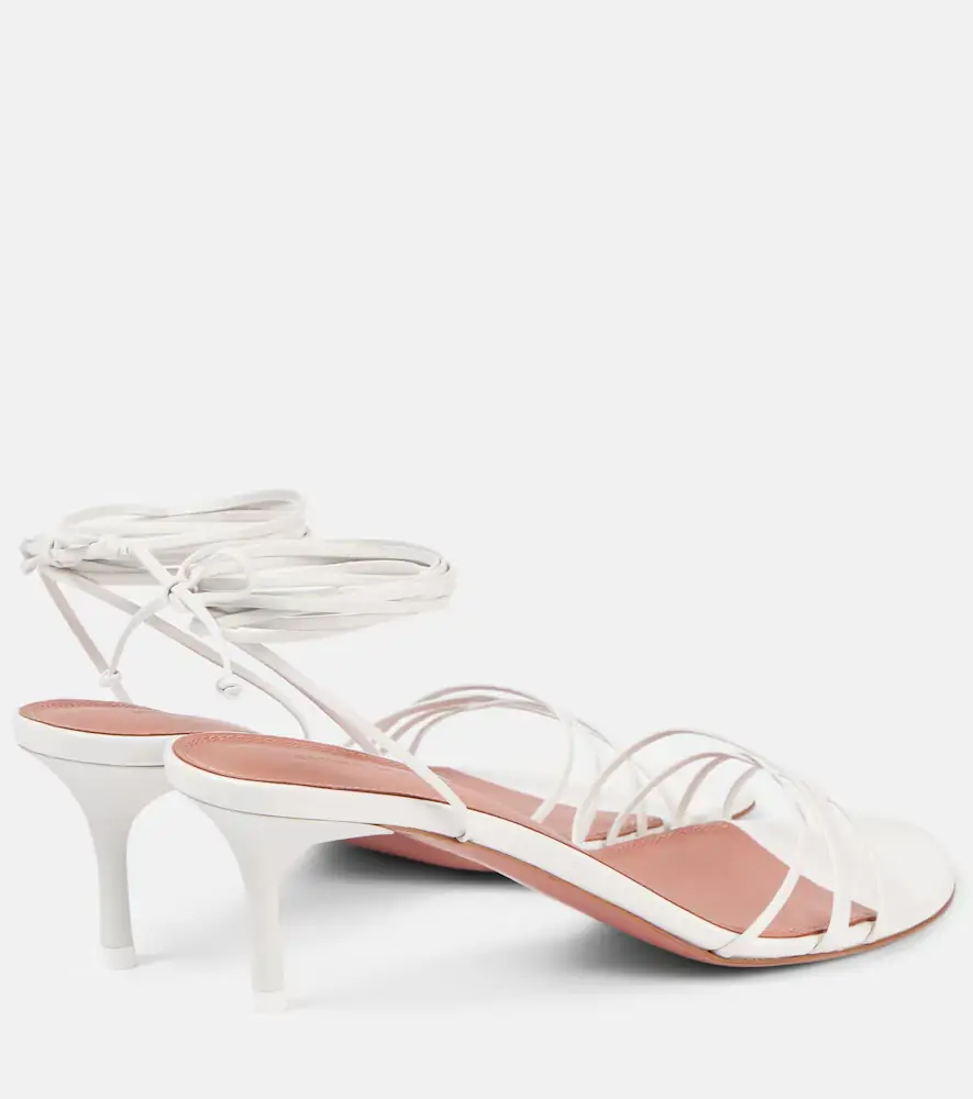 Amina Muaddi Lori 60 leather sandals | Thumbnail 3 Amina Muaddi Lori 60 leather sandals | Thumbnail 3