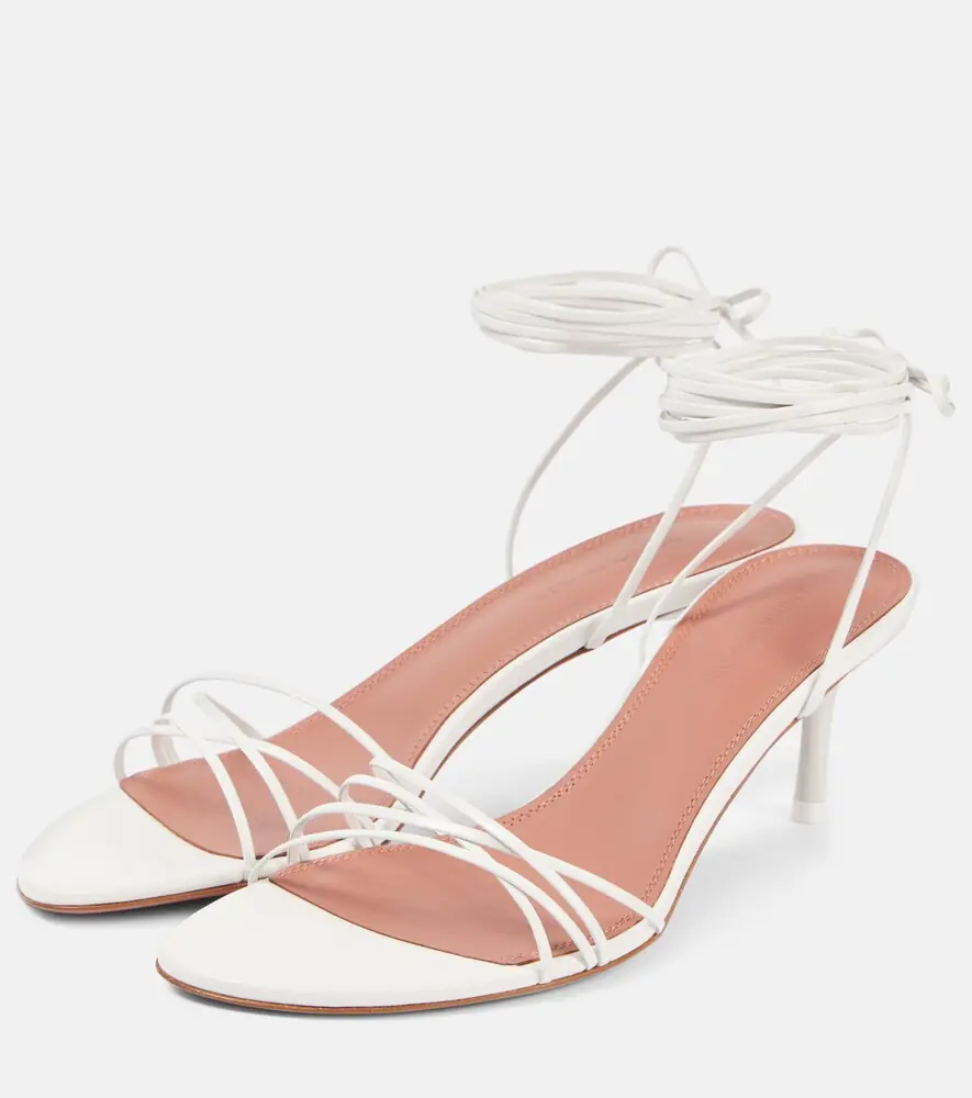 Amina Muaddi Lori 60 leather sandals | Thumbnail 4 Amina Muaddi Lori 60 leather sandals | Thumbnail 4