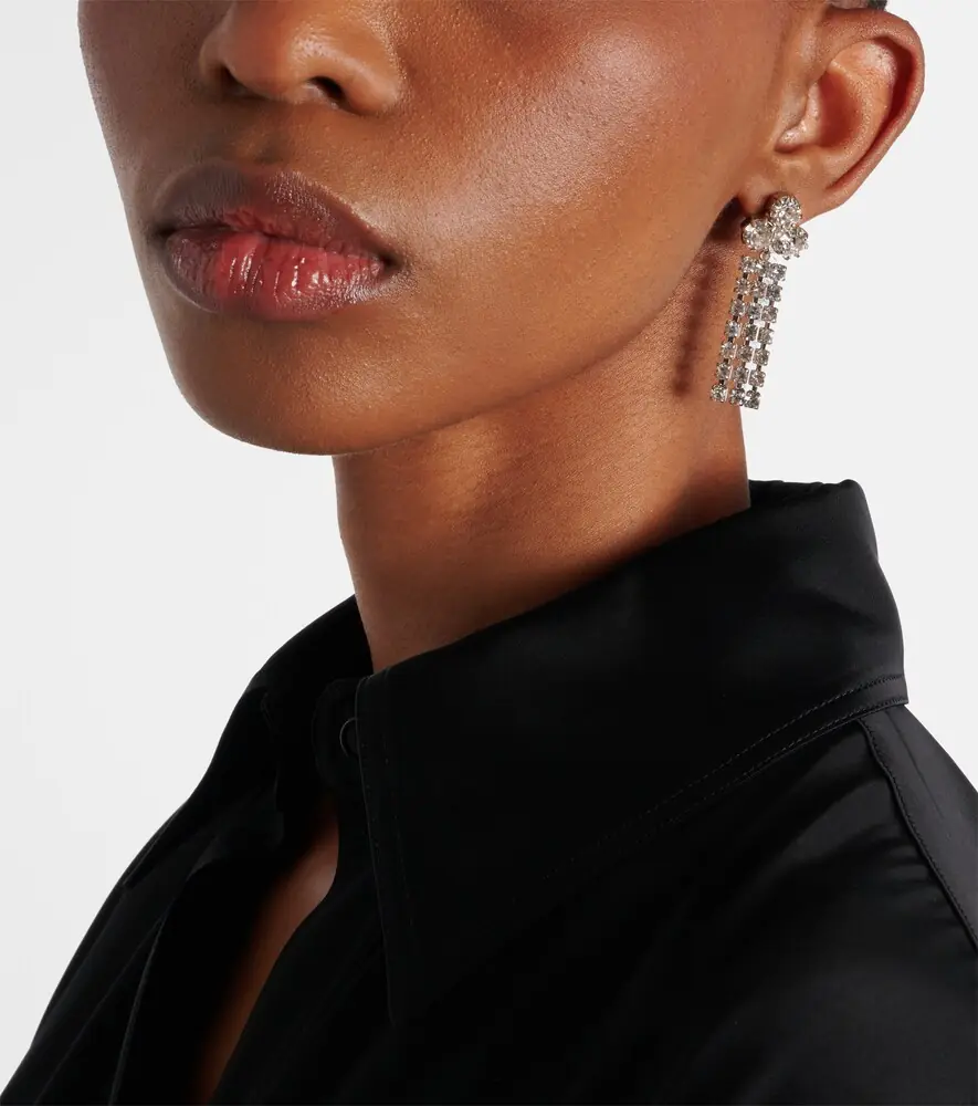 Jil Sander Crystal-embellished earrings | Thumbnail 6 Jil Sander Crystal-embellished earrings | Thumbnail 6