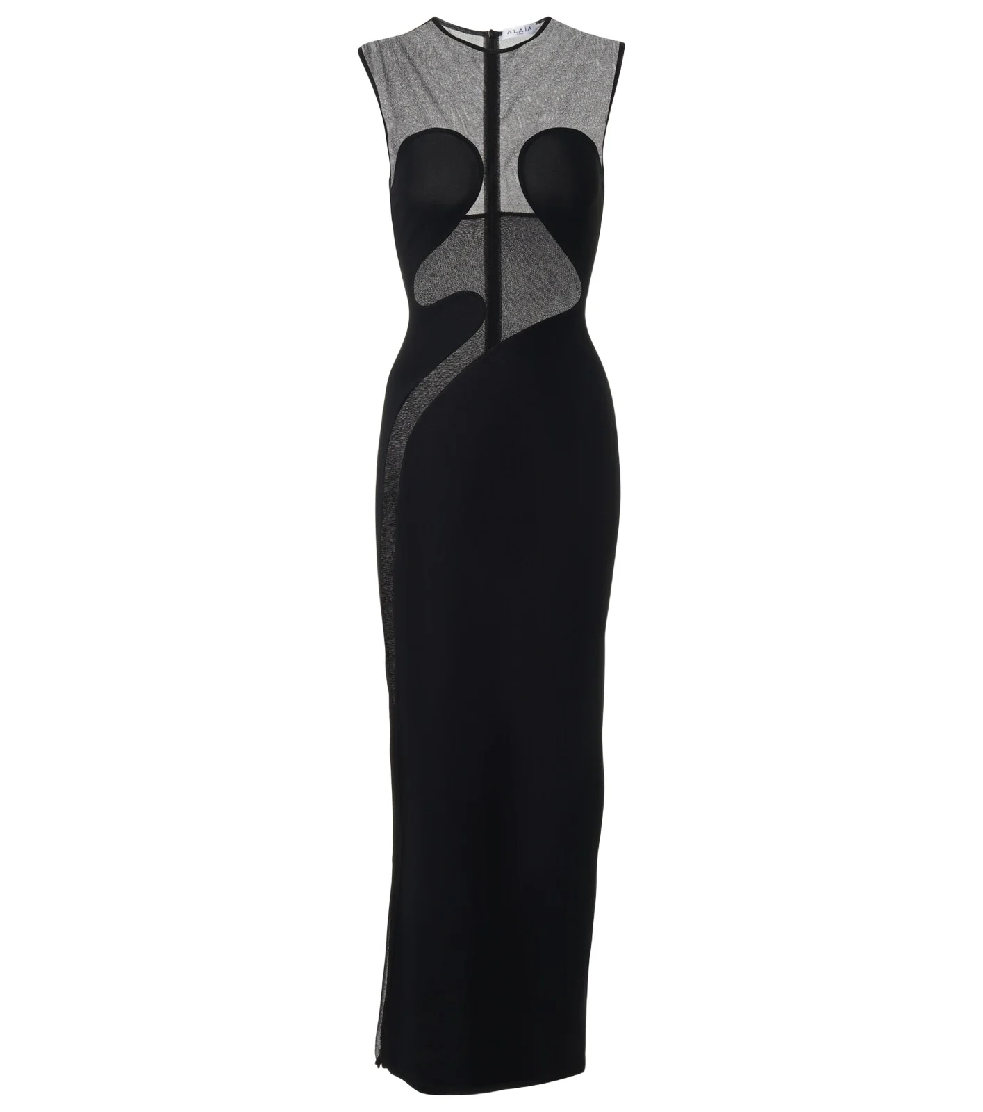 ALAÏA Paneled maxi dress