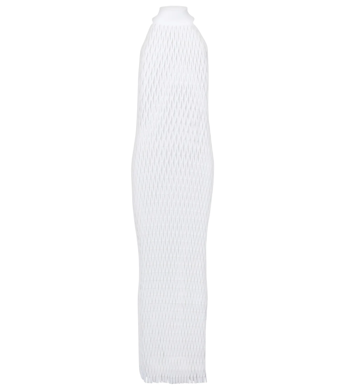 ALAÏA Macramé maxi dress