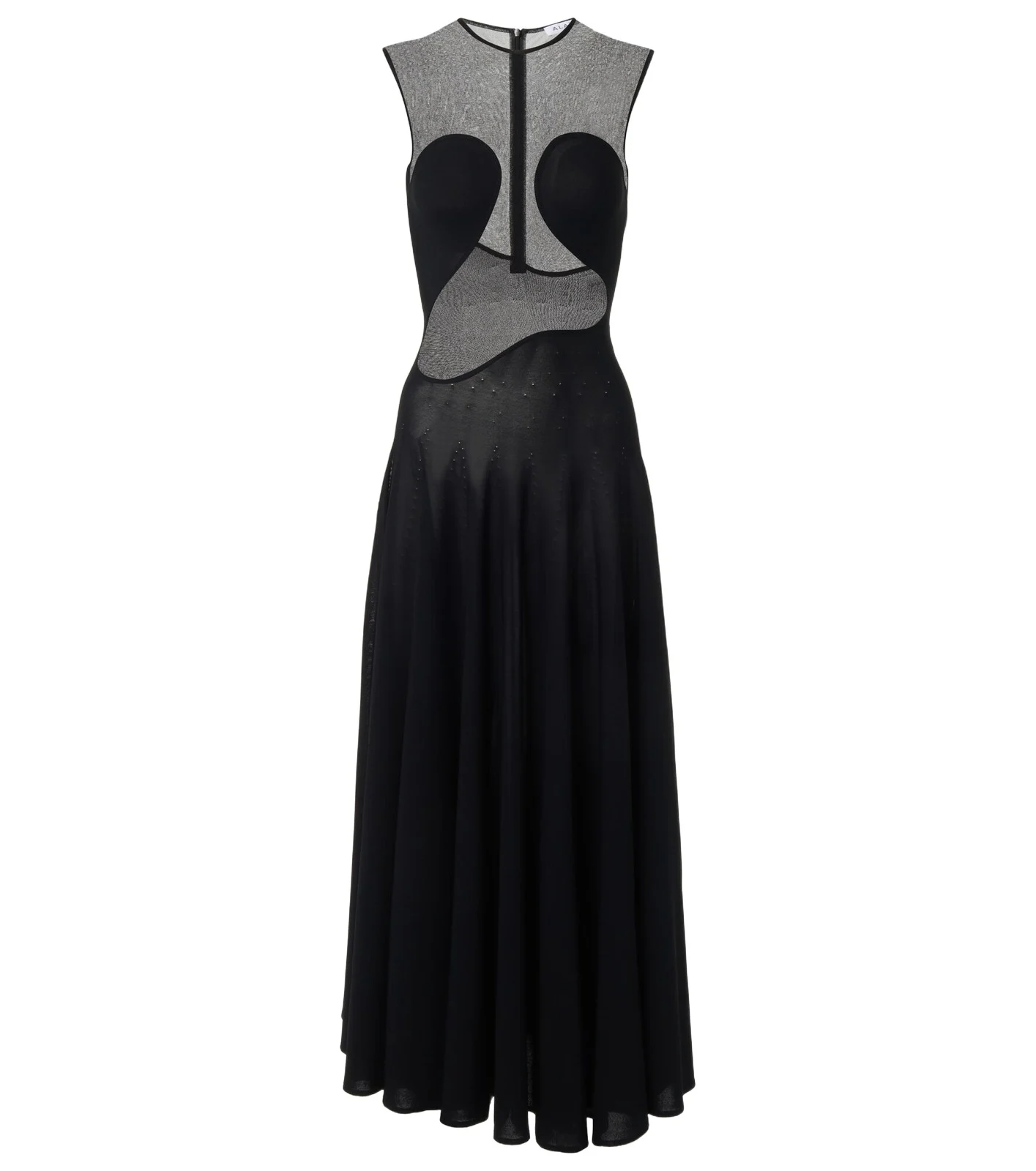 ALAÏA Paneled maxi dress