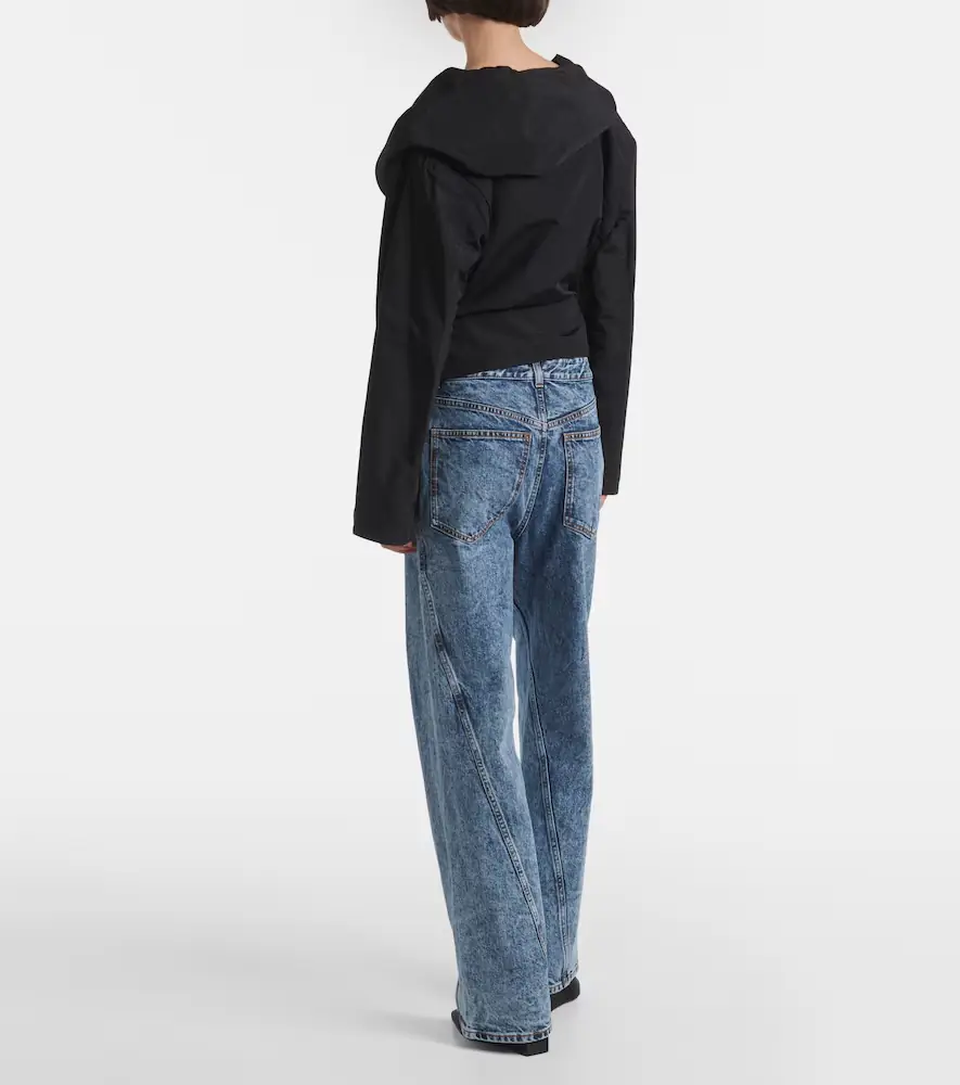 Alaïa Alaïa Hooded wrap jacket | Thumbnail 2 Alaïa Alaïa Hooded wrap jacket | Thumbnail 2