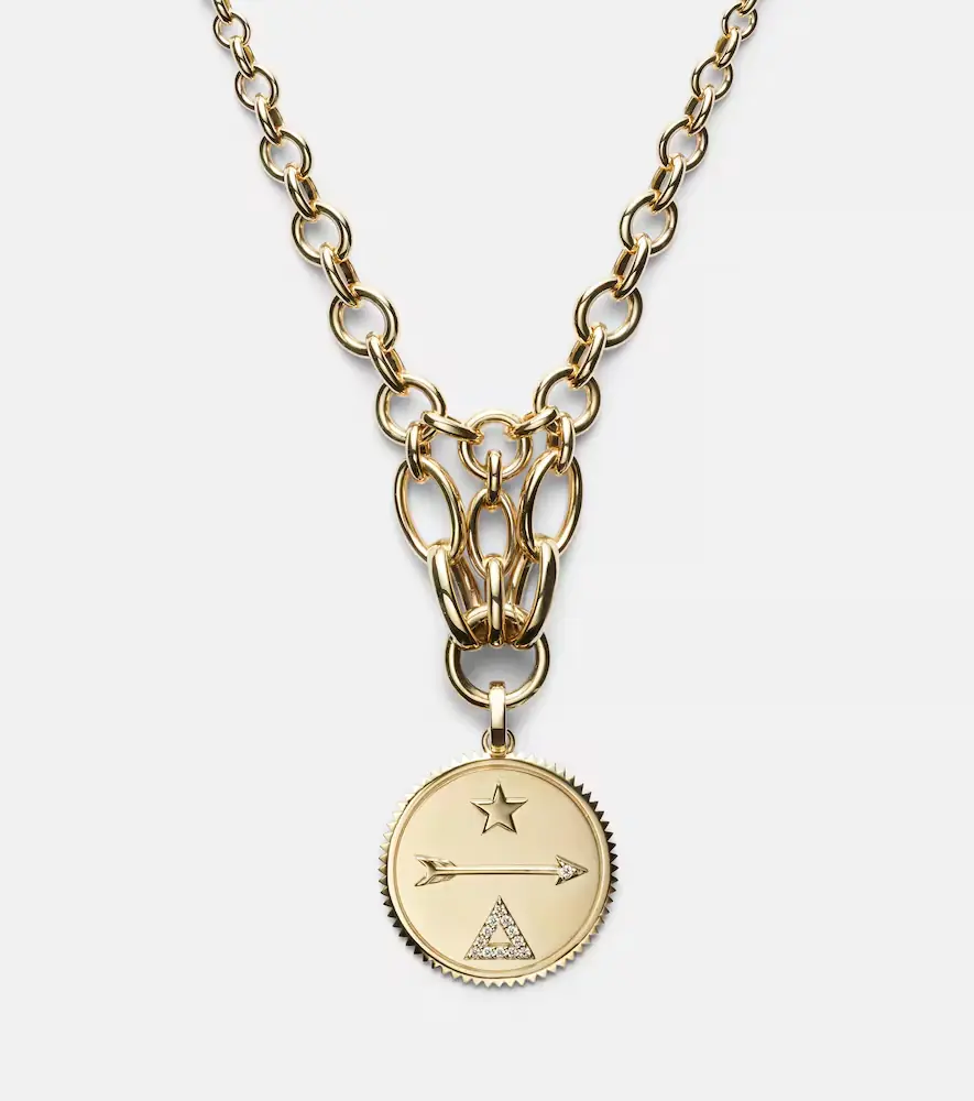 Foundrae Dream Lattice 18kt gold chain necklace with diamonds | Thumbnail 2 Foundrae Dream Lattice 18kt gold chain necklace with diamonds | Thumbnail 2
