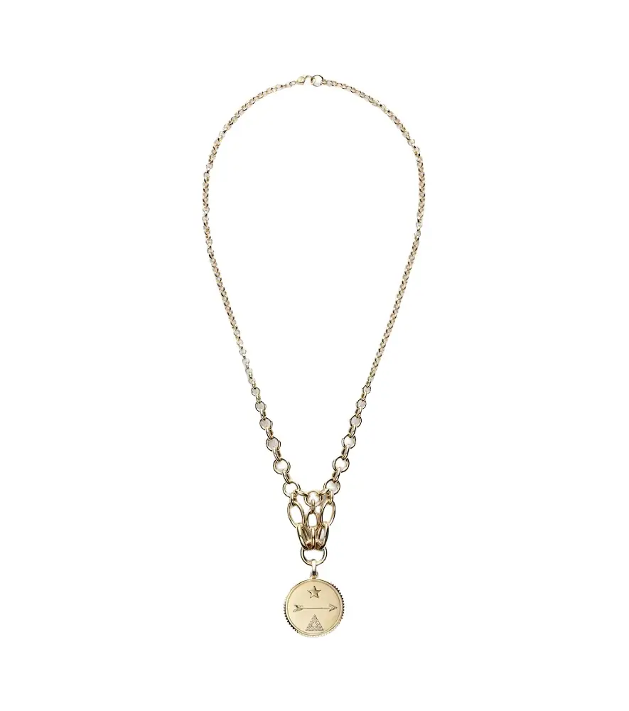 Foundrae Dream Lattice 18kt gold chain necklace with diamonds | Image 1 Foundrae Dream Lattice 18kt gold chain necklace with diamonds | Image 1
