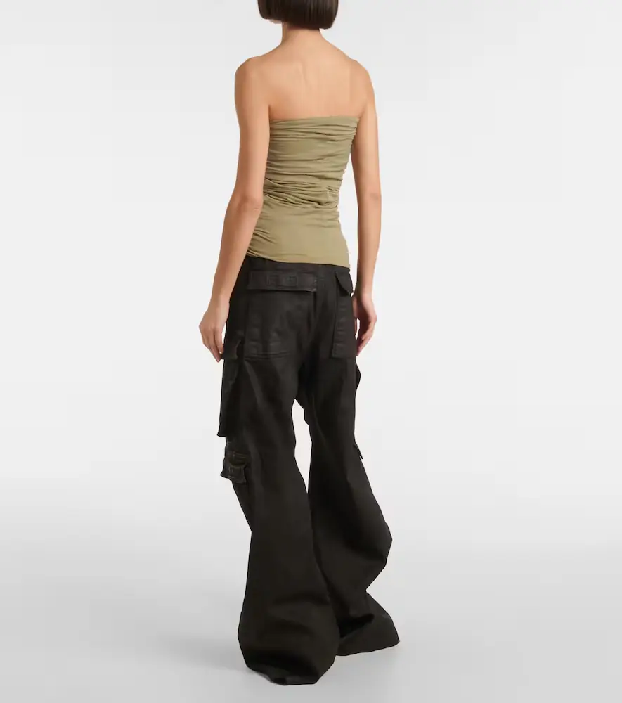 Rick Owens Hollywood gathered jersey top | Thumbnail 5 Rick Owens Hollywood gathered jersey top | Thumbnail 5