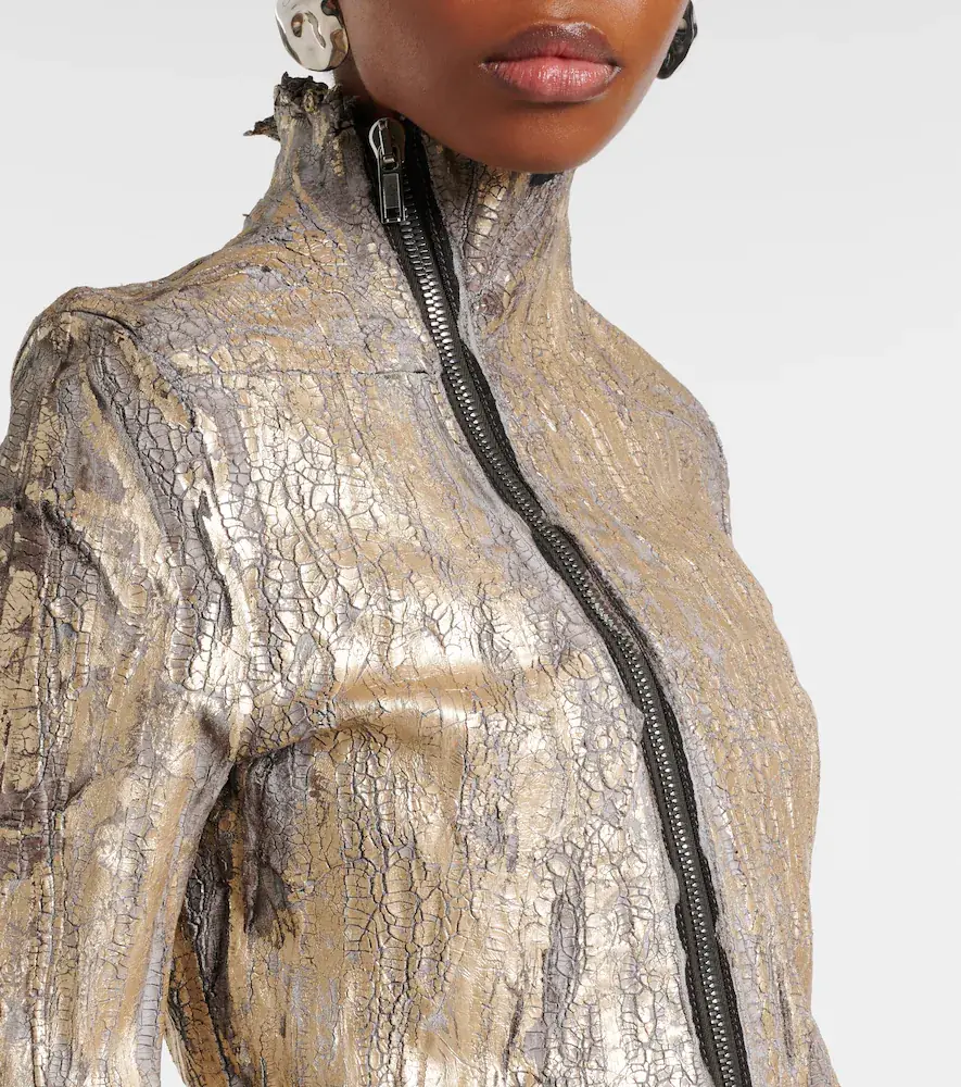 Rick Owens Gary coated denim jacket | Thumbnail 5 Rick Owens Gary coated denim jacket | Thumbnail 5