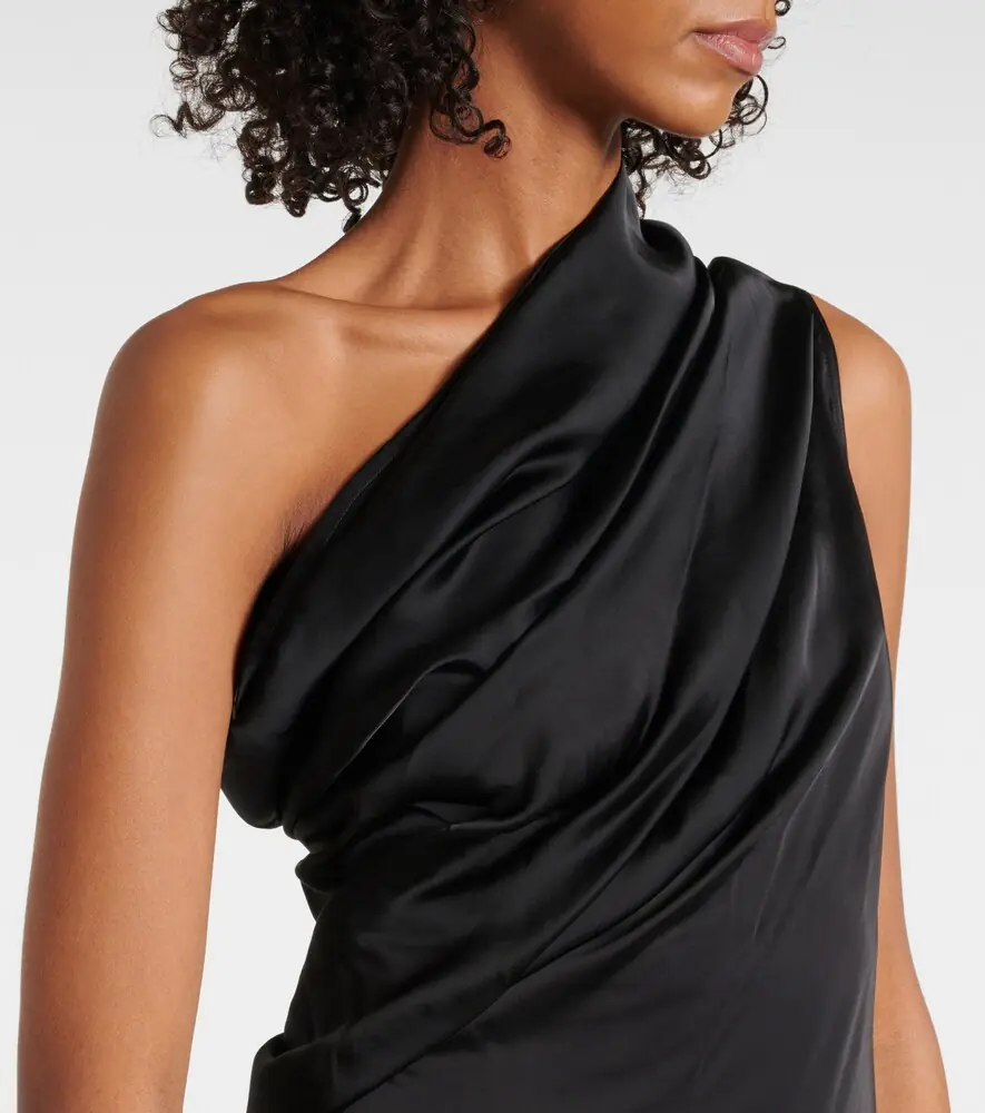 Rick Owens Athena one-shoulder maxi dress | Thumbnail 4