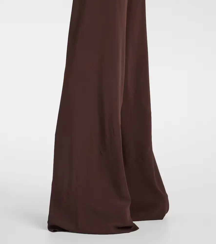Rick Owens Dietrich Drawstring crêpe cady straight pants | Thumbnail 5