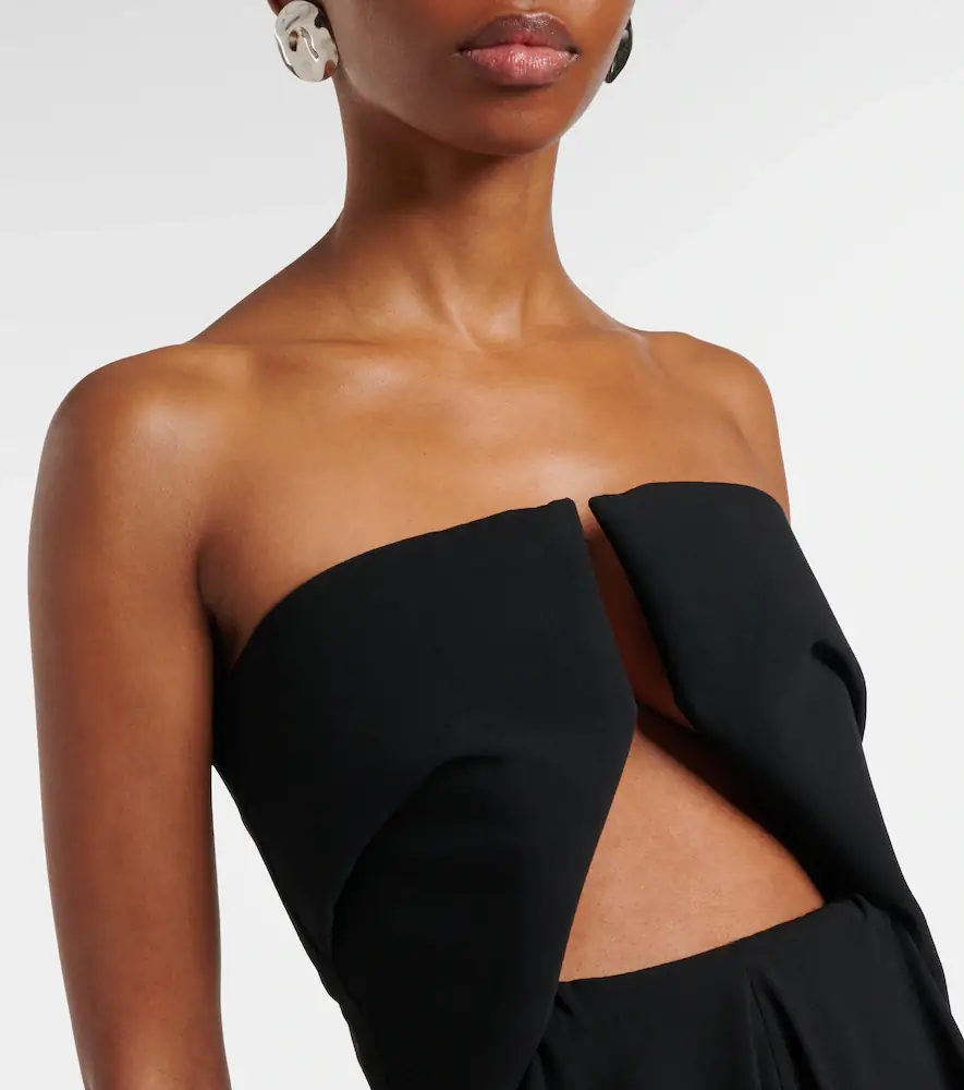 Rick Owens Amphora Prong wool grain de poudre gown | Thumbnail 3