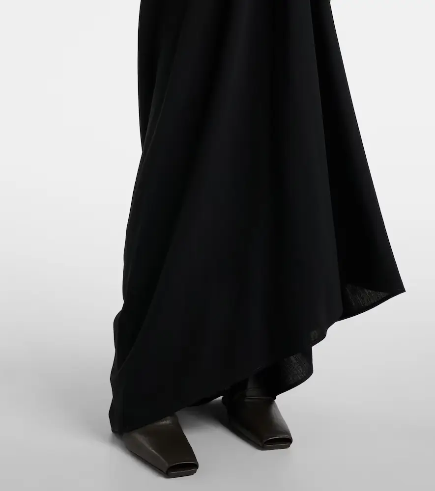 Rick Owens Amphora Prong wool grain de poudre gown | Thumbnail 4