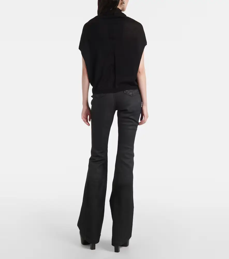 Rick Owens Wool turtleneck top | Thumbnail 5