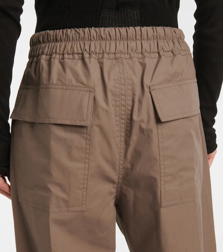 Rick Owens Dietrich cotton wide-leg pants | Thumbnail 3