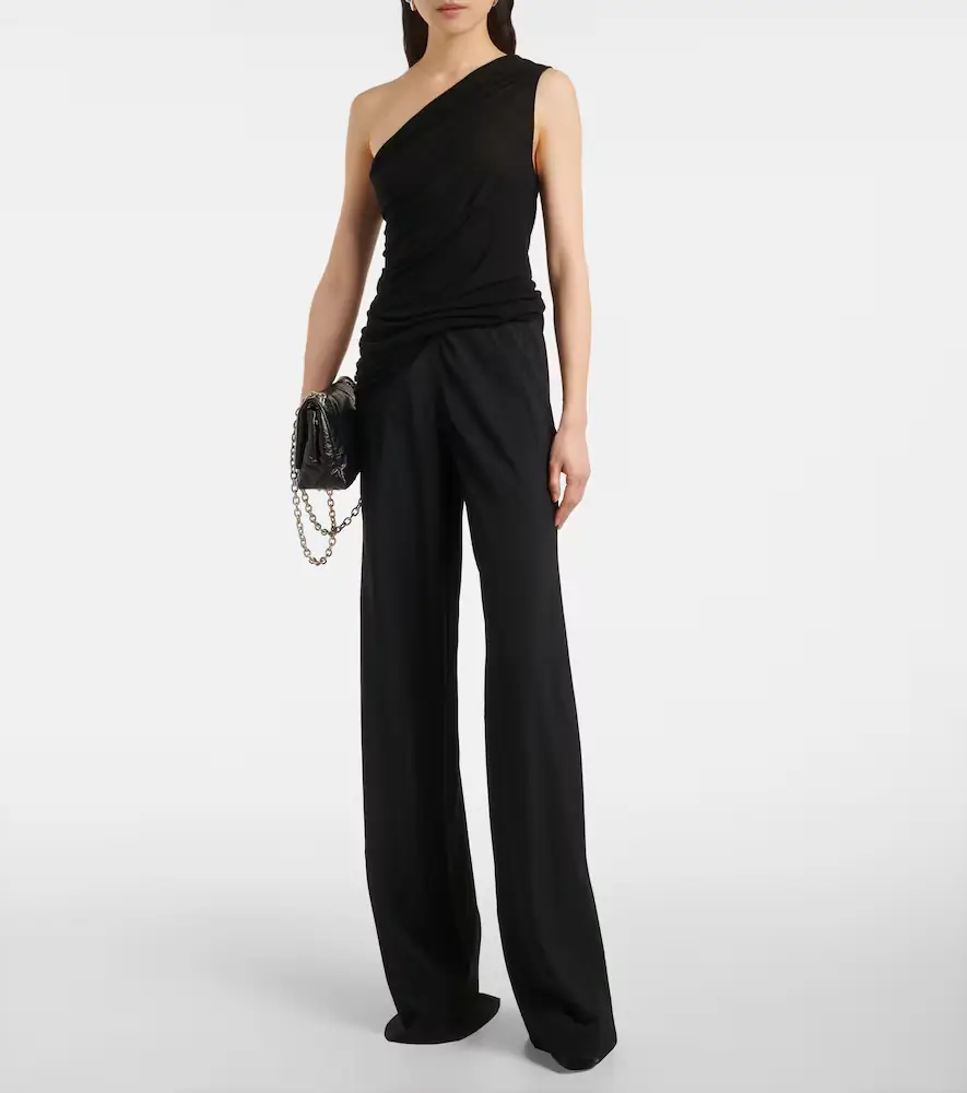 Rick Owens Athena draped one-shoulder top | Thumbnail 2 Rick Owens Athena draped one-shoulder top | Thumbnail 2