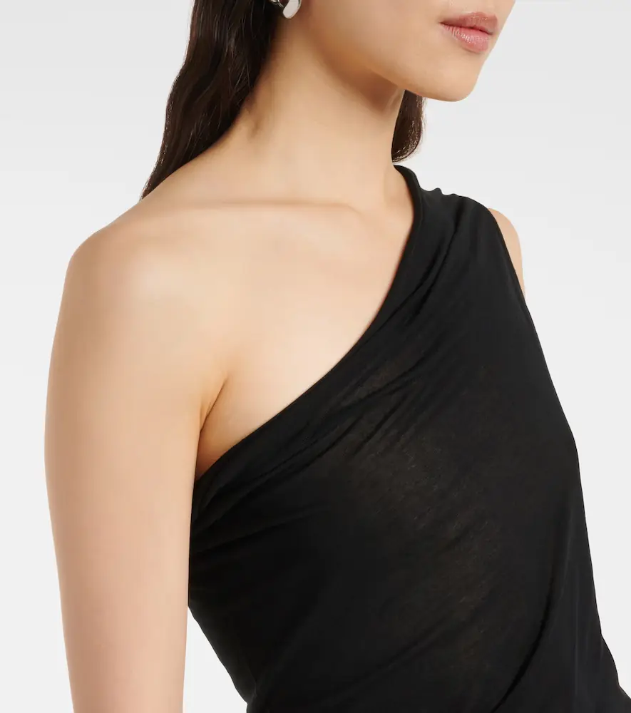 Rick Owens Athena draped one-shoulder top | Thumbnail 5 Rick Owens Athena draped one-shoulder top | Thumbnail 5
