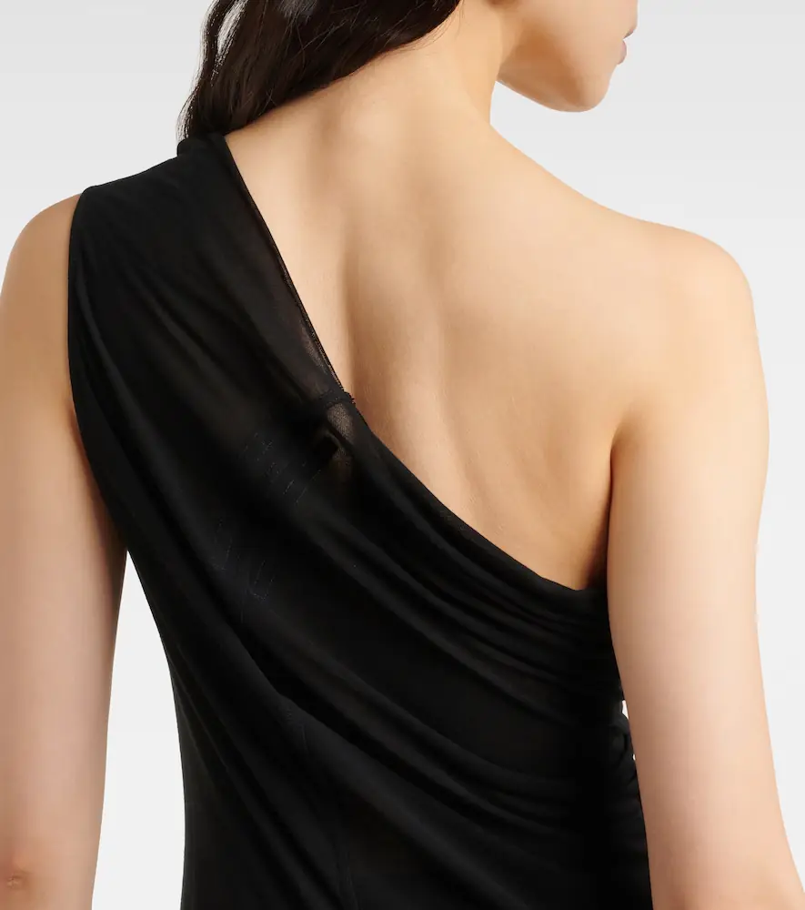Rick Owens Athena draped one-shoulder top | Thumbnail 6 Rick Owens Athena draped one-shoulder top | Thumbnail 6