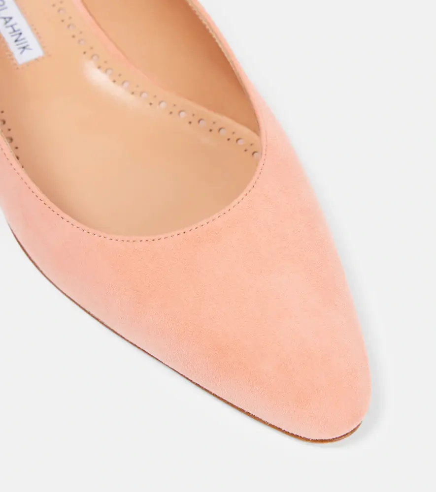 Manolo Blahnik Sawra 10 suede slingback flats | Thumbnail 5 Manolo Blahnik Sawra 10 suede slingback flats | Thumbnail 5