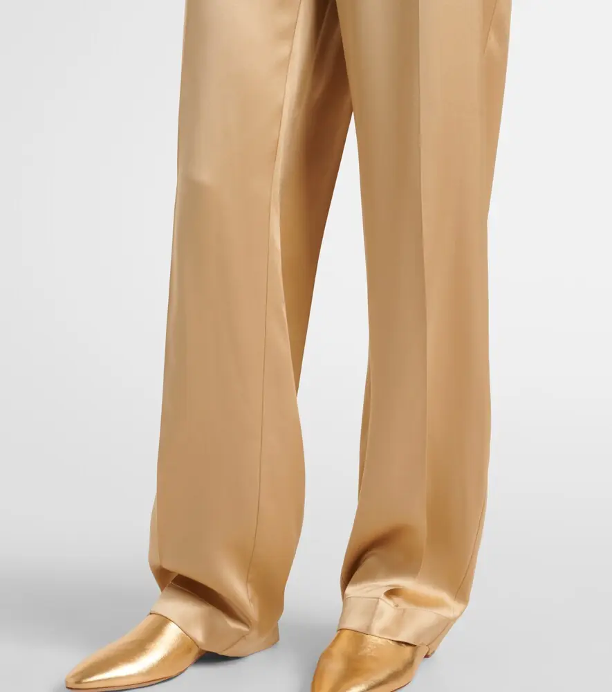 Joseph Tawa silk satin straight pants | Thumbnail 3