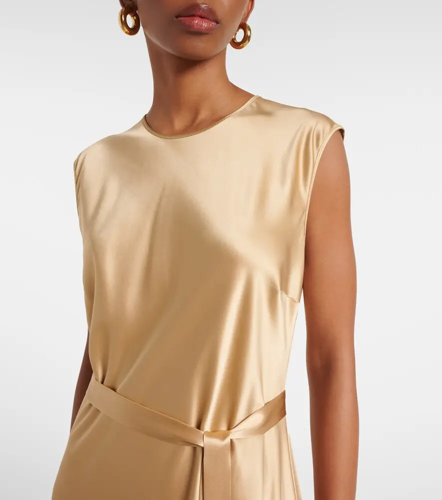 Joseph Garnier silk satin midi dress | Thumbnail 4 Joseph Garnier silk satin midi dress | Thumbnail 4